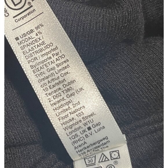 Athleta Well Rested Rib Sleep Bra Black Adj Straps Sz M Lightweight Sustainable - Picture 7 of 8